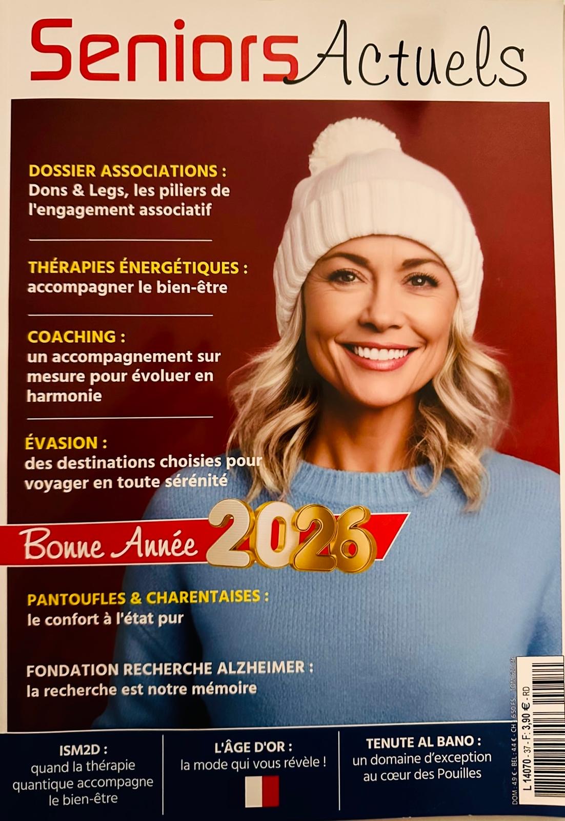 Couverture du magazine Seniors Actuels
